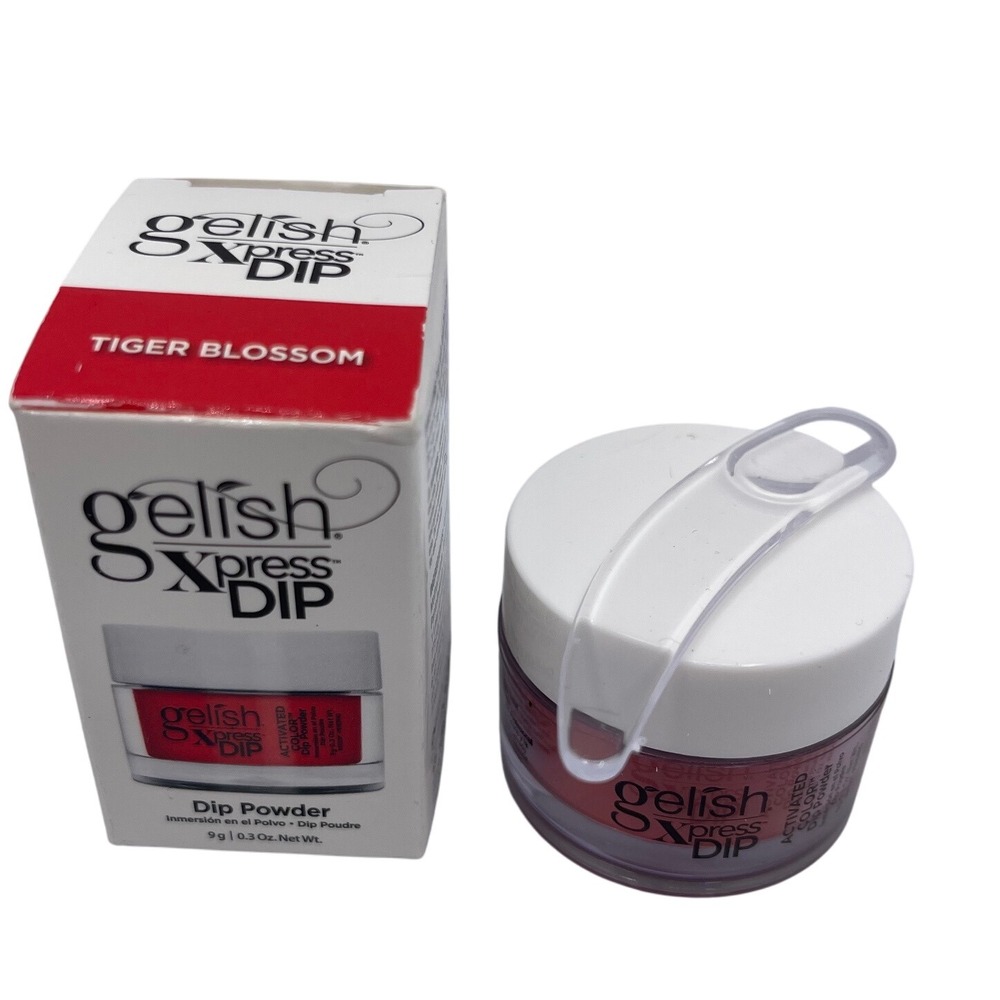 Gelish Xpress Dip Powder Nail Polish Tiger‎ Blossom 9g 0.3oz New